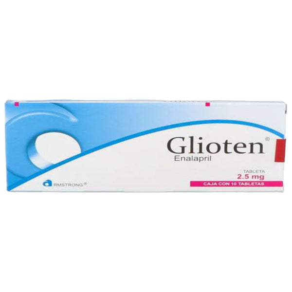 Glioten 10 tabletas 2.5mg