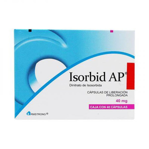 Isorbid a.p 40 capsulas 40mg isorsabida
