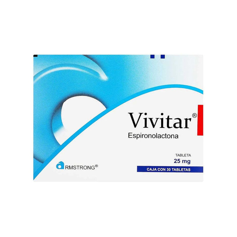 Vivitar 30 tabletas 25 mg