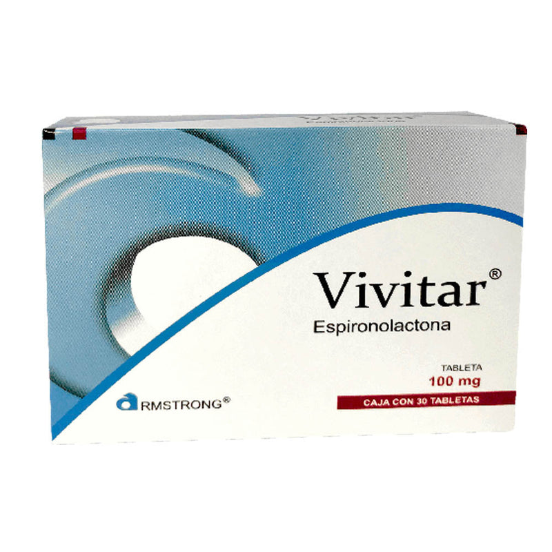 Vivitar 30 tabletas 100 mg