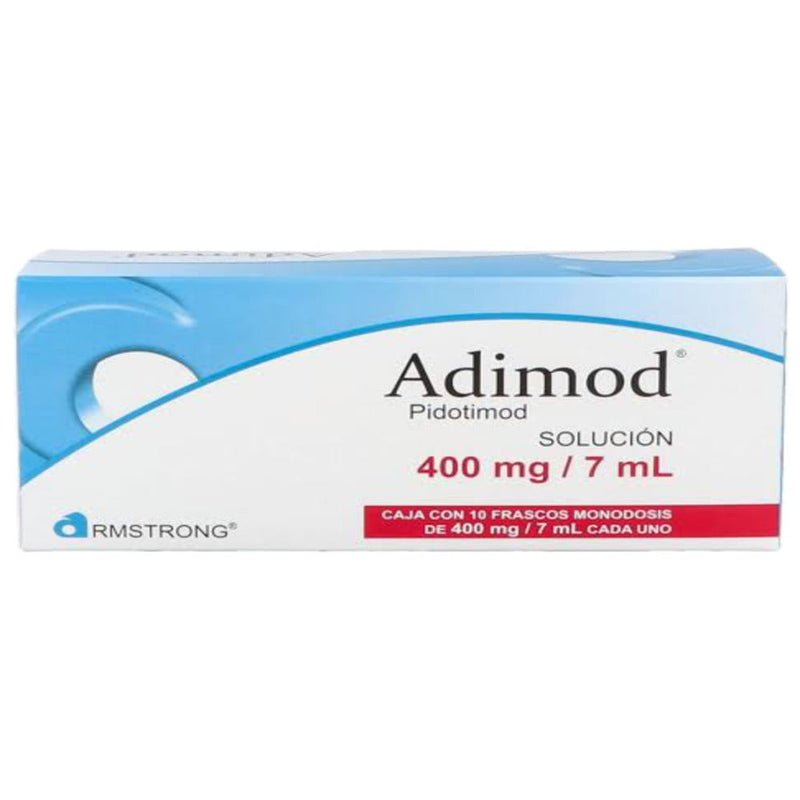 Adimod solucion 400mg 7ml 10frascos