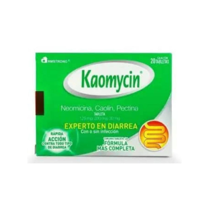 Kaomycin 20 tabletas