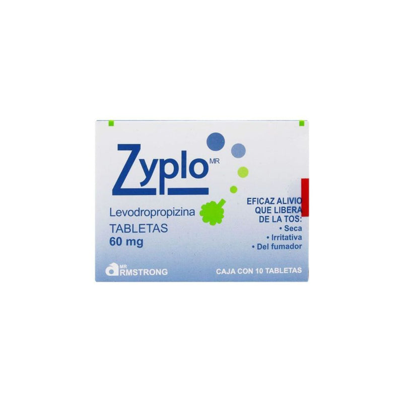 Zyplo 10 tabletas 60mg