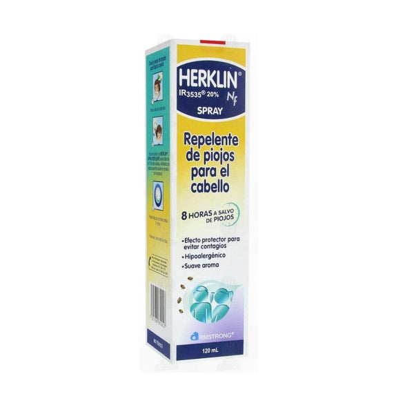 Gel repelente de piojos Herklin extra fijación 120 g