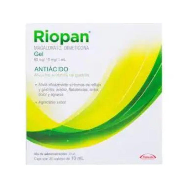 Riopan 20 sobres 10ml dimna