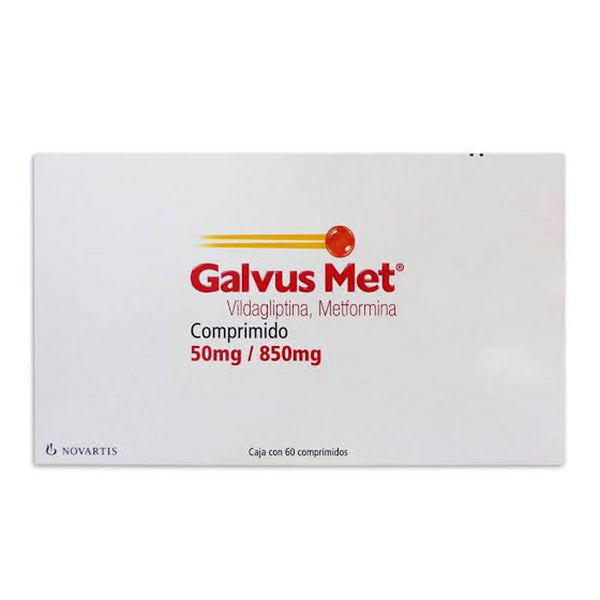 Galvus met 60 comprimidos 50mg/850mg