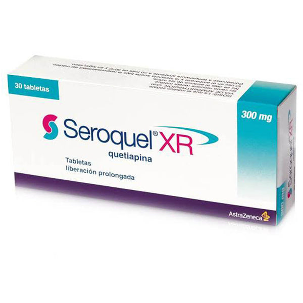 Seroquel xr 30 tabletas 300 mg
