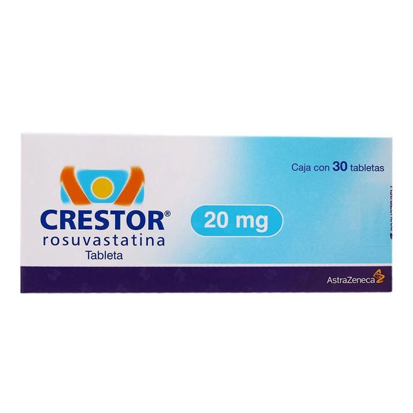 Crestor 30 tabletas 20mg