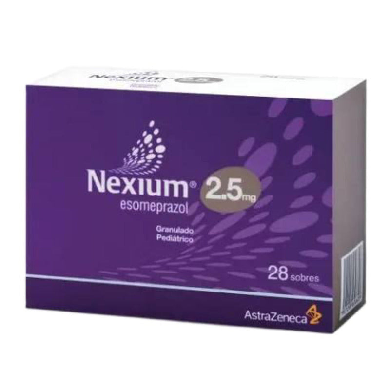 Nexium granulado pediatrico 2.5 28 sobres