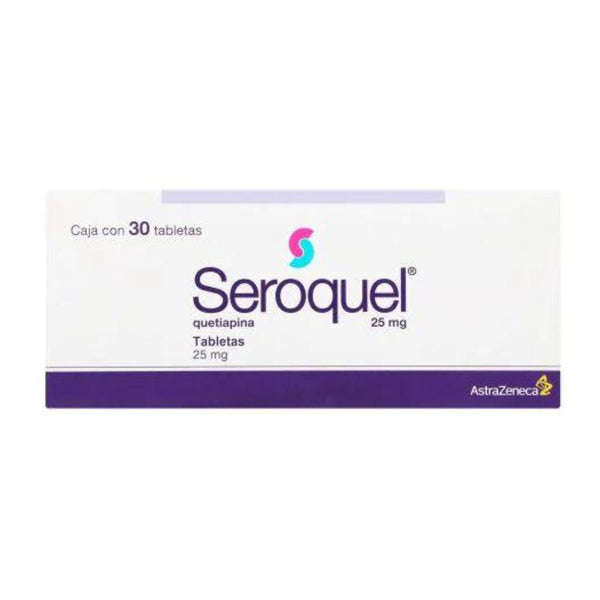 Seroquel 25mg tabletas 30