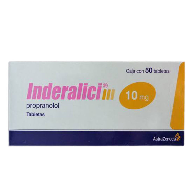 Inderalici 10mg 50tabletas