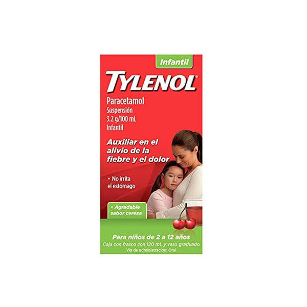 Tylenol suspension infantil cereza 120ml