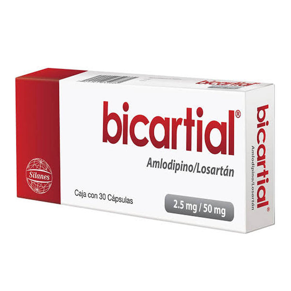 Bicartial 30 capsulas 2.5/50mg