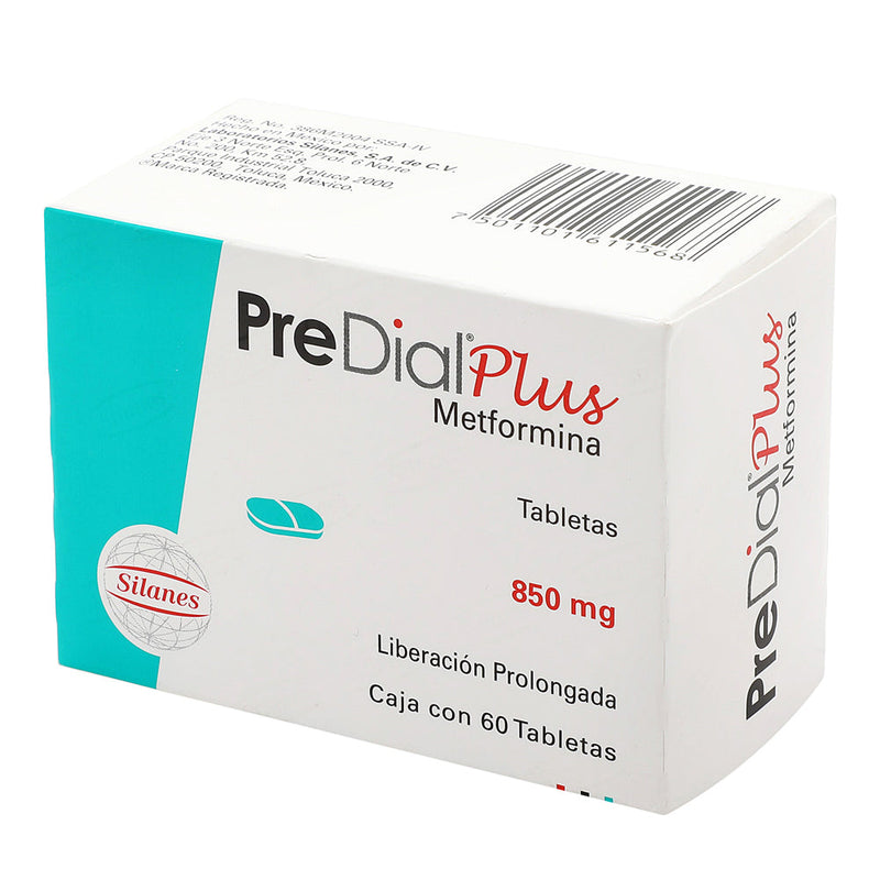 Pre dial us 60 tabletas 850mg