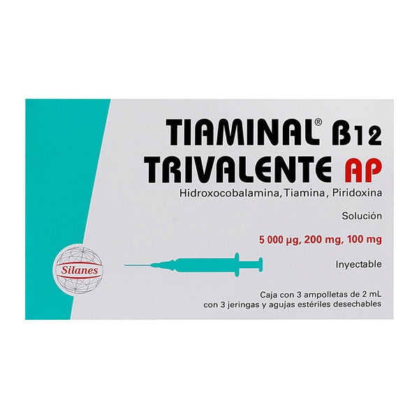 Tiaminal b12 trivalente ap jeringa