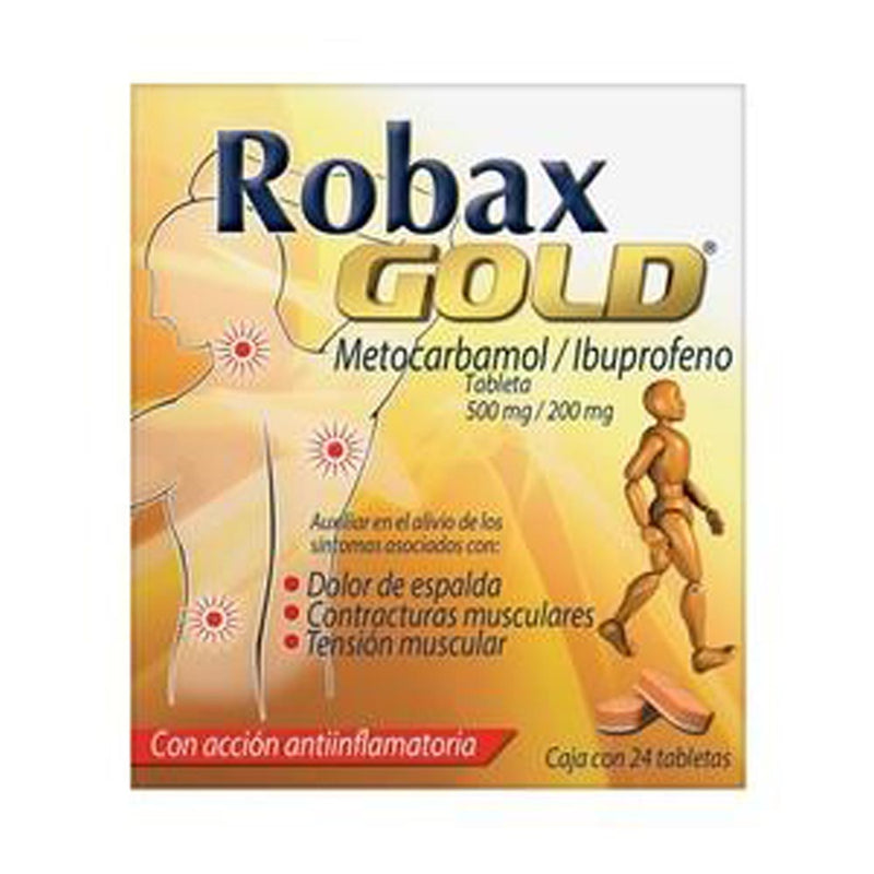 Robax gold 24 tabletas