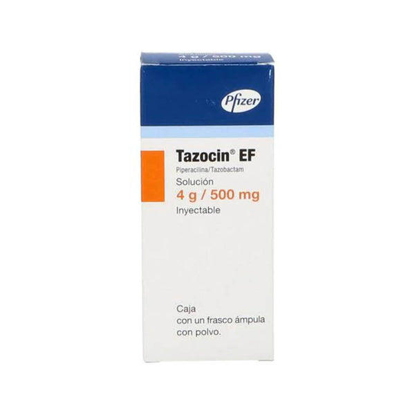 Tazocin ef solucion inyectables 4mg e