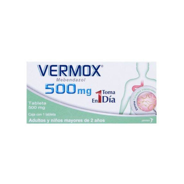 Vermox 1 tabletas 500mg