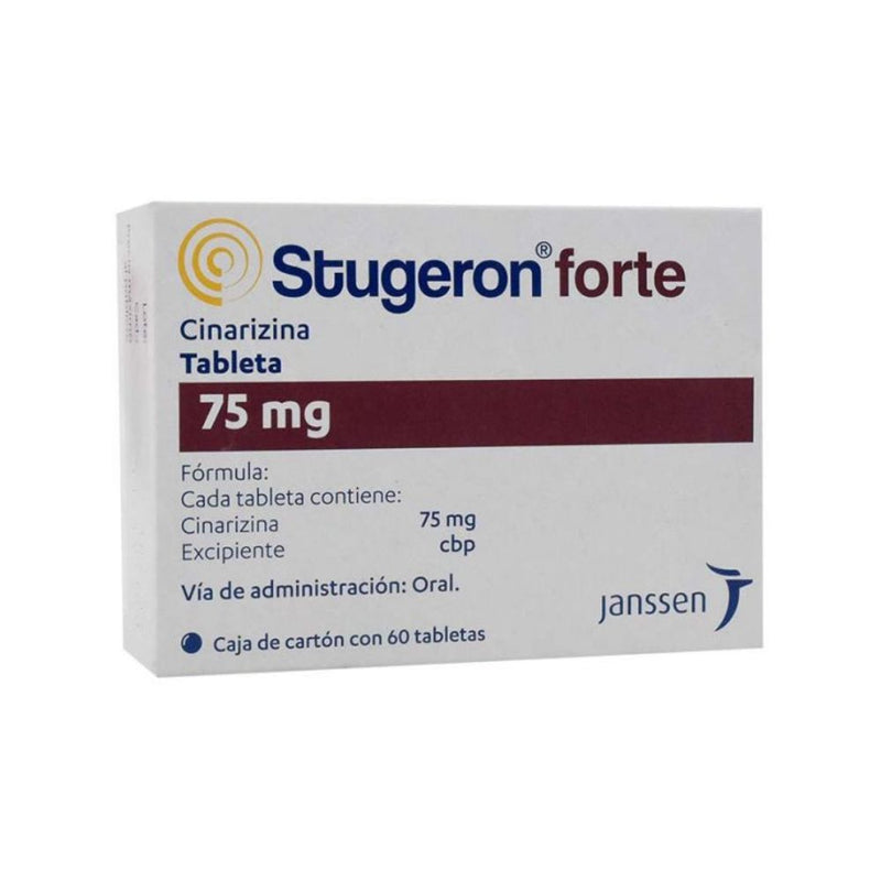 Stugeron fte 60 tabletas 75mg
