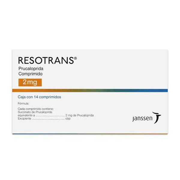 Resotrans 2 mg 14 tabletas