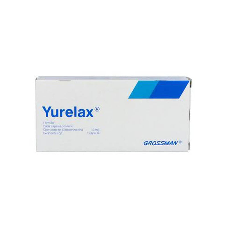 Yurelax 30 capsulas 10mg