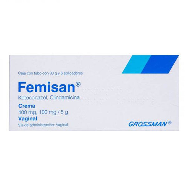 Femeninasisan crema vaginal 400mg 5g