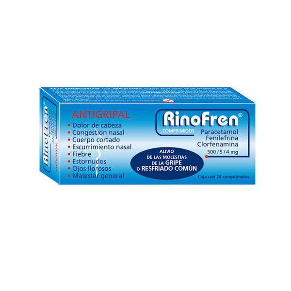Rinofren 24 comprimidos