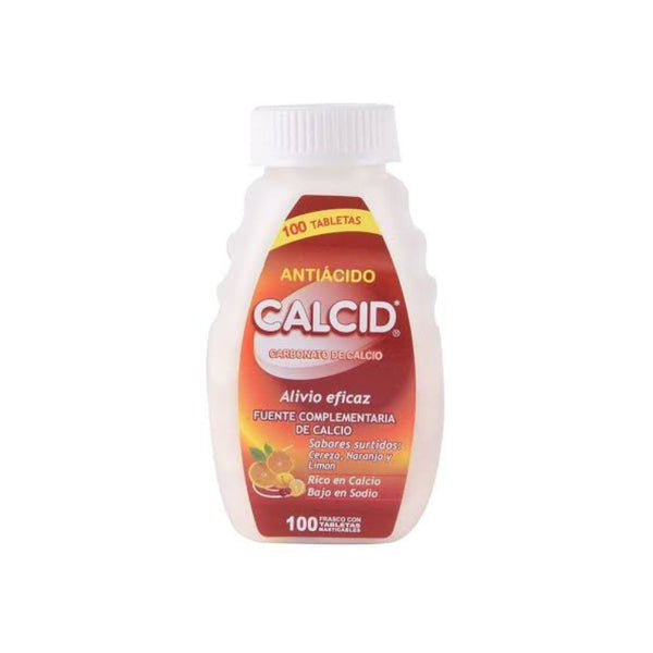 Calcid sabores 100 tabletas