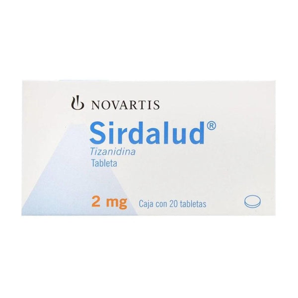 Sirdalud 20 comprimidos 2mg