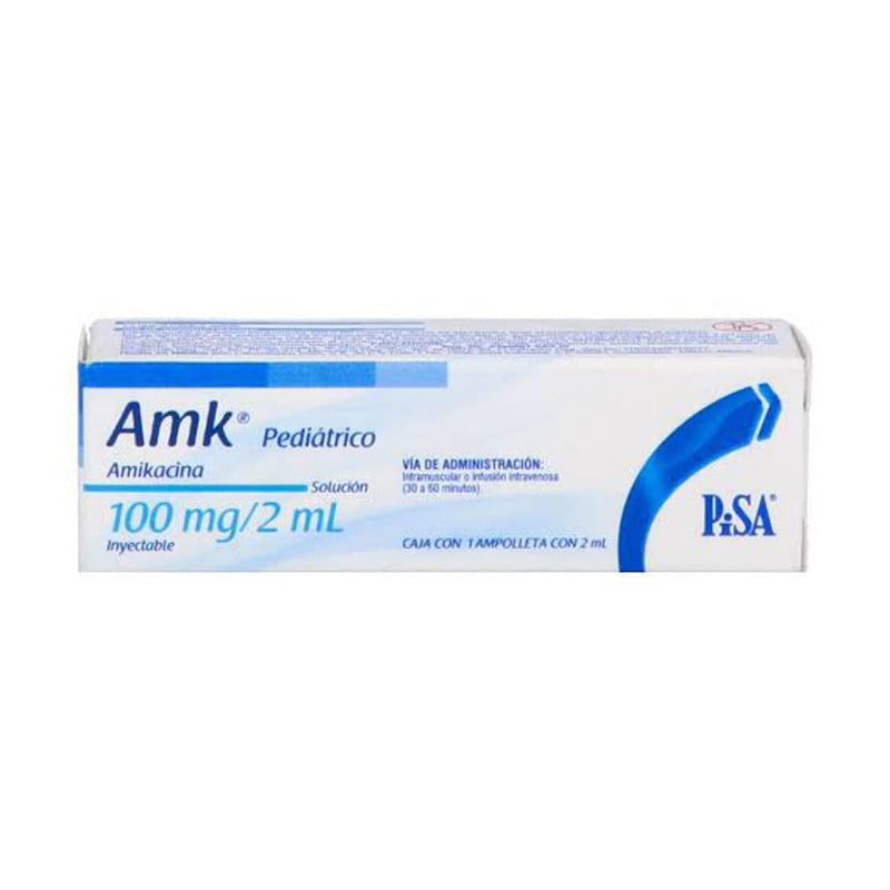 Amk solucion inyectable pediatrica 1 ampolletas 2ml *a