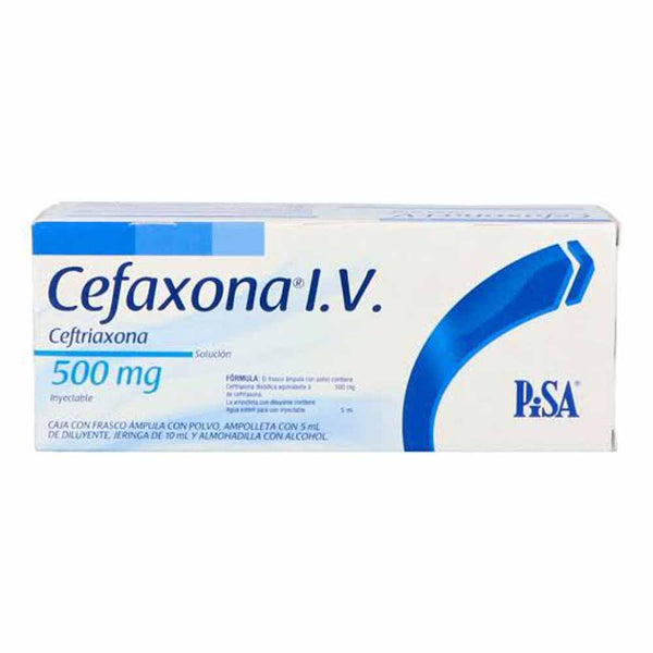 Cefaxona solucion inyectables f.a 500mg