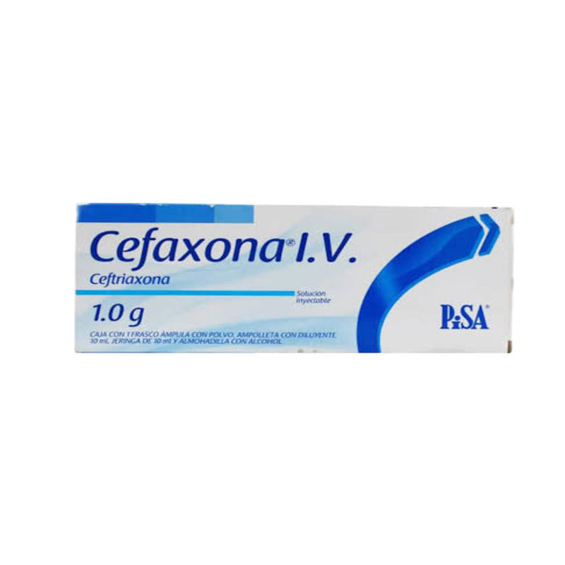 Cefaxona iv solucion inyectable 1gr