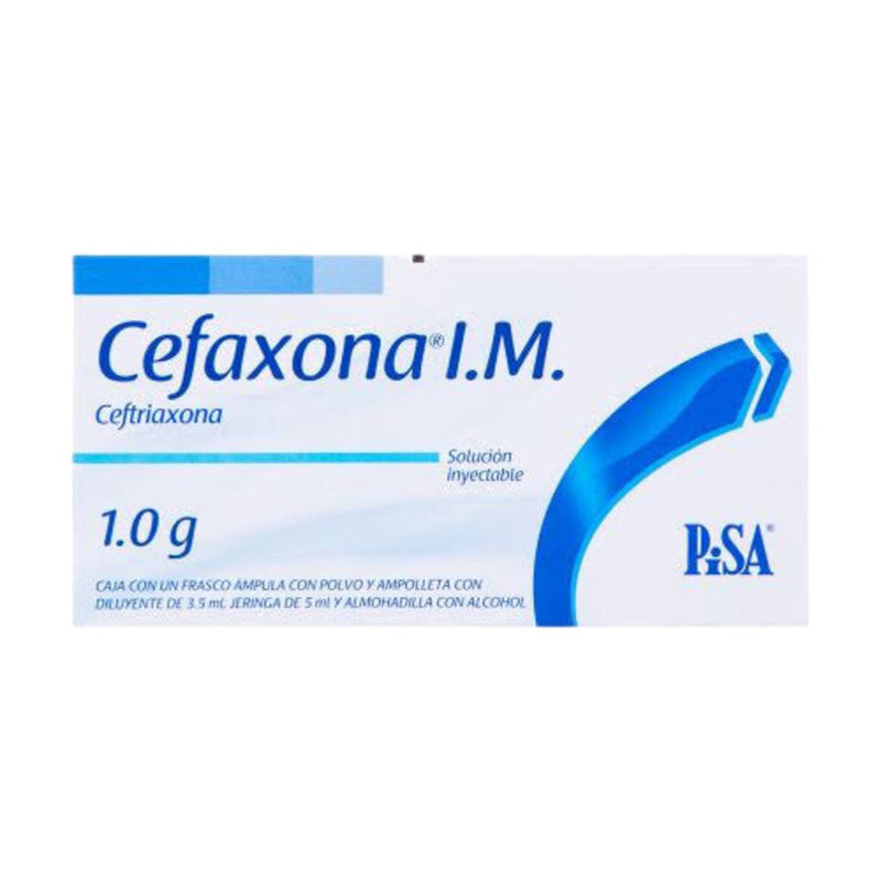 Cefaxona im solucion inyectables 1gr