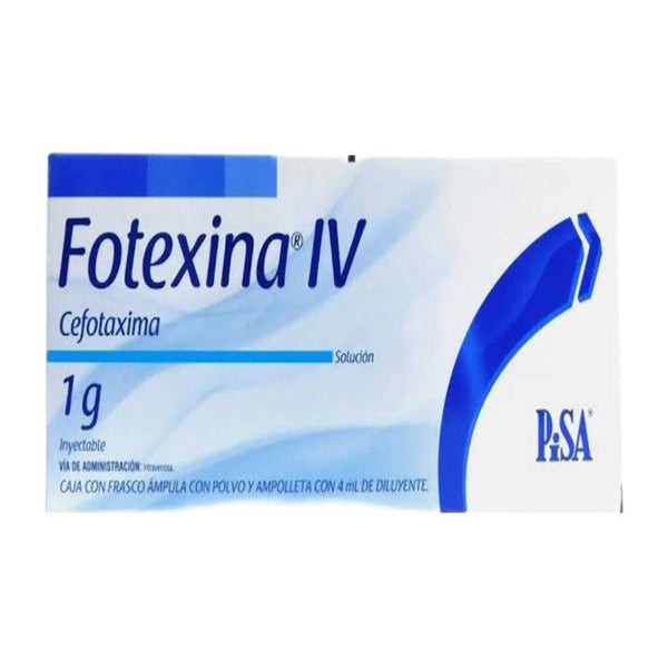 Fotexina iv solucion inyectables 1gr