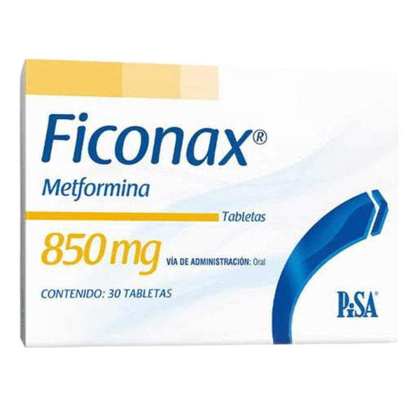 Ficonax 30 tabletas 850mg