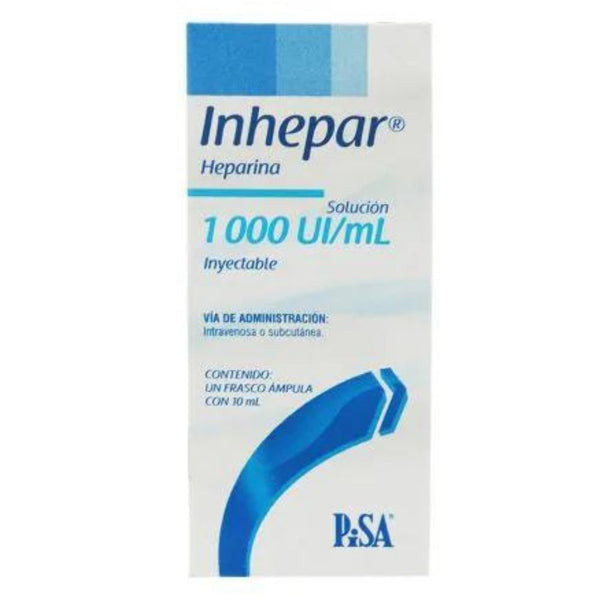Inhepar solucion inyectable 1000 ui 10 ml