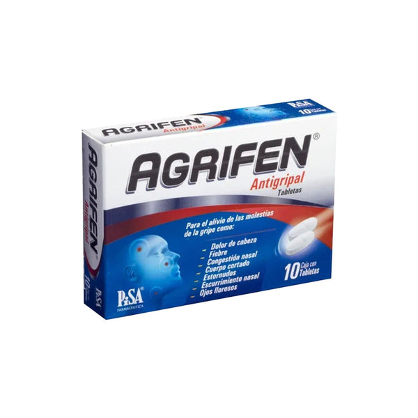 Agrifen 10 tabletas
