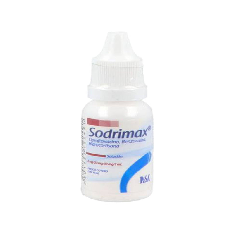 Sodrimax solucion otica 10 ml