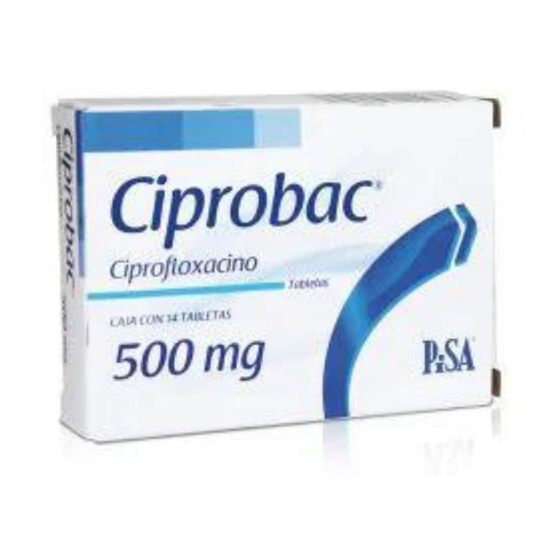 Ciprobac 500mgcon14 tabletas *a