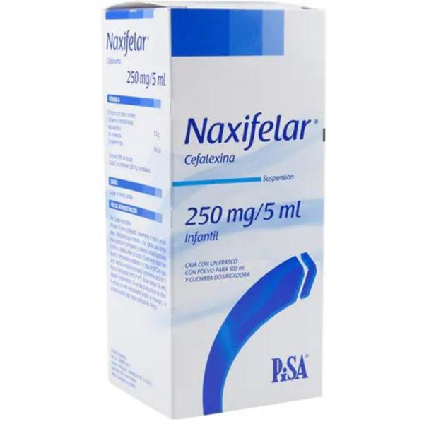 Naxifelar suspension infantil 250mg/5ml