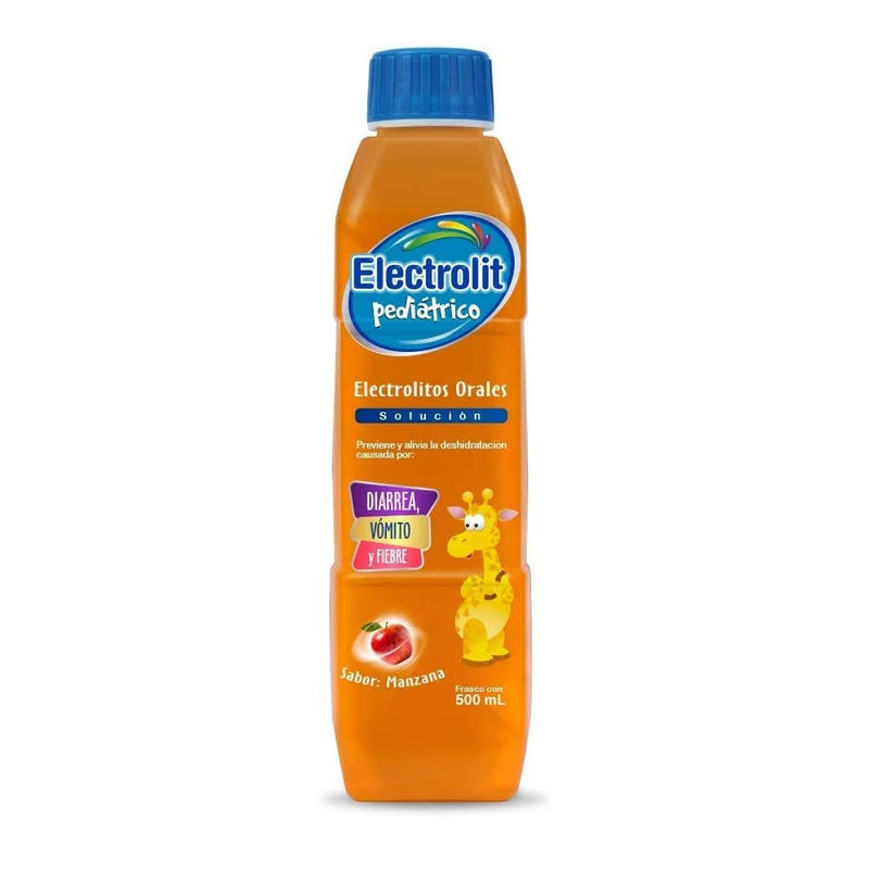 Electrolit pediatrico manzana 500 ml