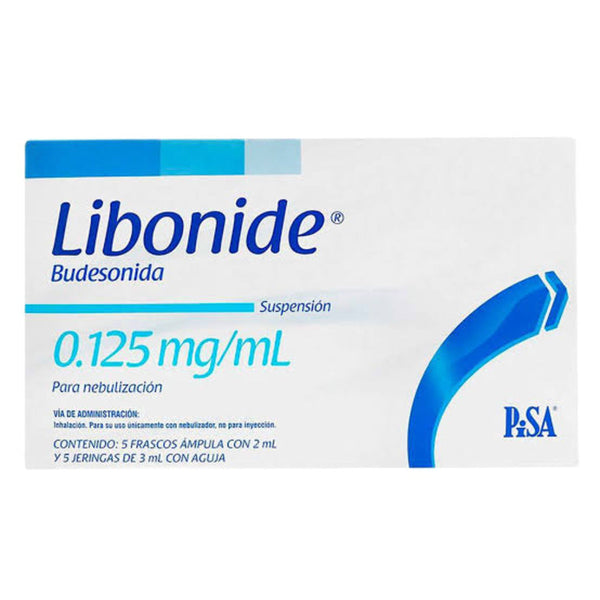 Libonide 0.250mg/2ml 5 frasco, jeringa