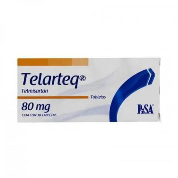 Telarteq 30 tabletas 80mg