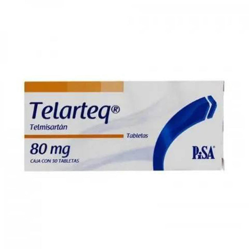Telarteq 30 tabletas 80mg