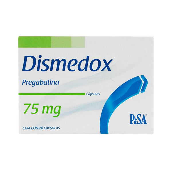 Dismedox 28 capsulas 75mg