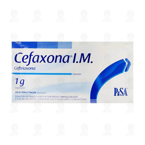 Cefaxona 5 pack 1g im frasco ampolletas