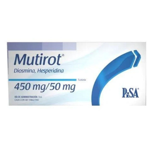 Mutirot 60 tabletas 450mg/50mg