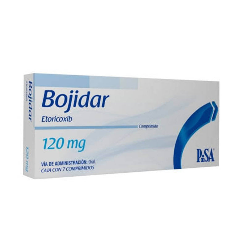 Bojidar 120 mg con 7 comprimidos