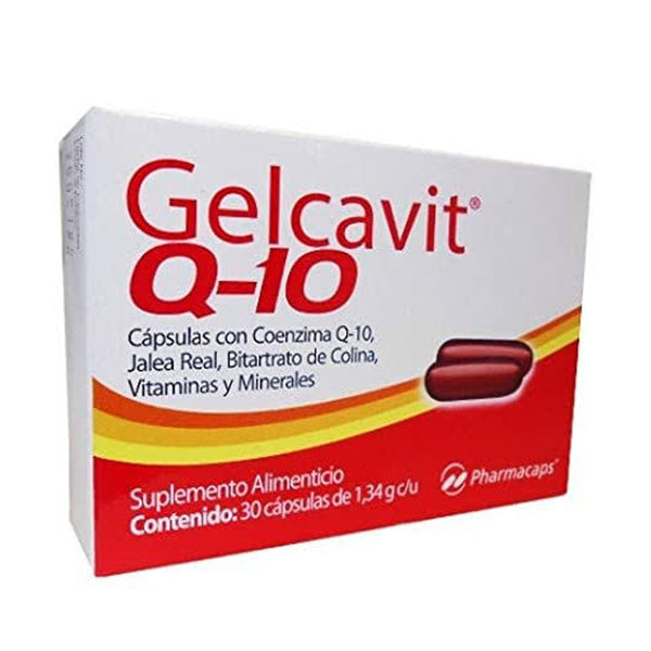Multivitaminico 1.5/1.7/92. mg capsulas con 10 (gelcavit q10)