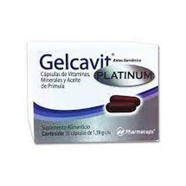 Multivitaminas-minerales 1.1/1.4/9.19 mg capsulas con 30 (gelcavit atinum)